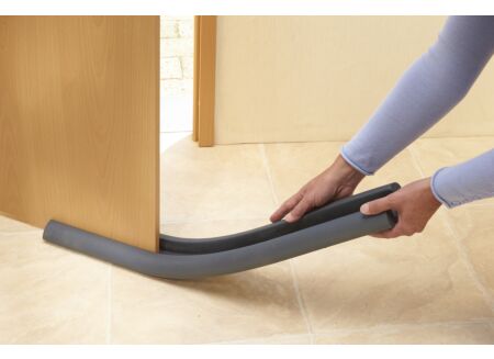 Tochtstrip antraciet 93cm