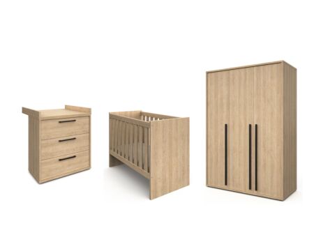 Babykamer Tessa met 3-deurskast