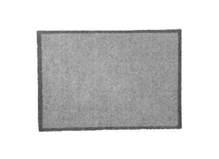 Deurmat Eco-clean 58x39cm polyamide lichtgrijs