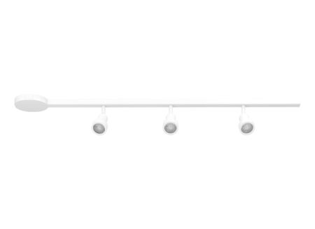 Ledspot EasyT met 3 spots 4W GU10 aluminium wit