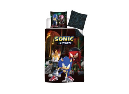 Dekbedovertrek Sonic 140x200cm - microvezel - multicolor