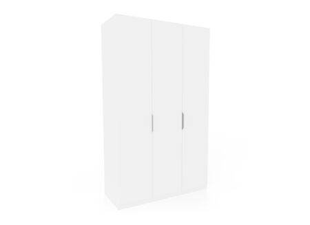 Opbergkast Ghost 119cm - decor - wit