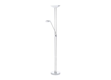 Staande lamp met leeslamp Baya LED H180cm