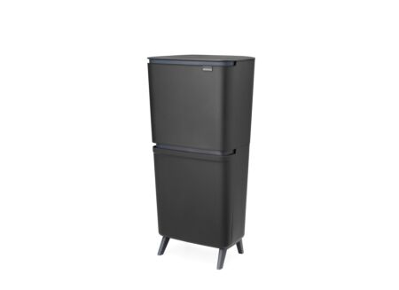 Vuilnisbak SortUp Recycle  Brabantia 20+25L - dark grey