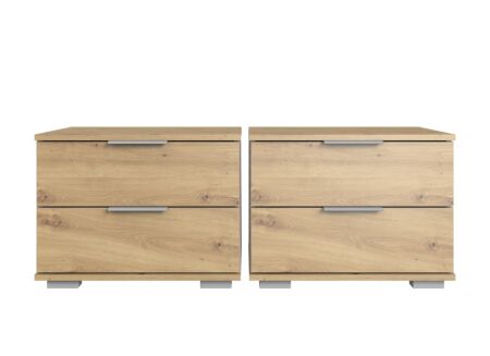 Nachtkastje Easyplus 52x38x40cm, set van 2