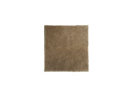 Badmat Jaro 60x60cm - polyacryl - mokka met antislip