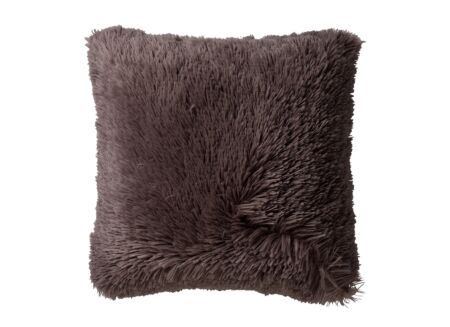 Kussen Fluffy 60x60cm - stof - drift wood
