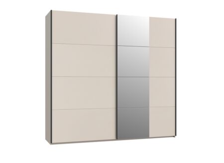 Schuifdeurkast Ingalill 220cm - decor - zand