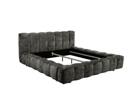 Bed Bexley 180x200cm - polyester - cremona black