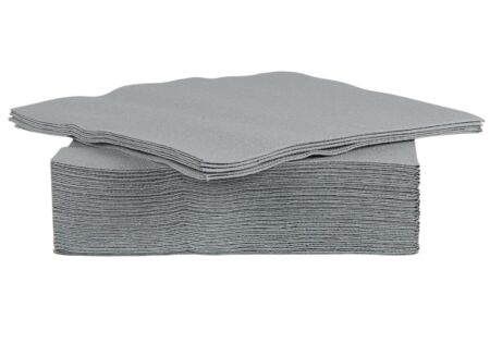 Serviette CT Prof 38x38cm grijs, 40 stuks