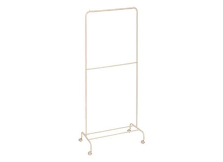Kledingrek Liny 81x44,5x179,5cm - staal - beige Kledingrek Liny 81x44,5x179,5cm - staal - beige