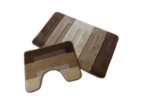 Badmat & wc-mat Nevada 40x50/50x80cm bruin