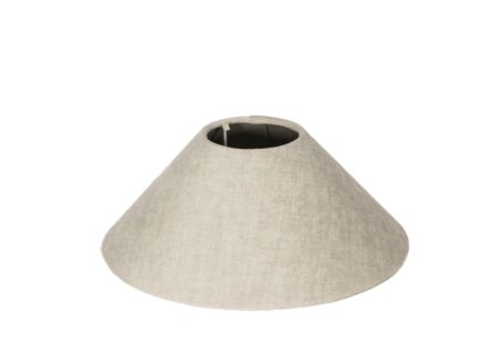 Lampenkap Juwel Ø45cm - stof - natuur
