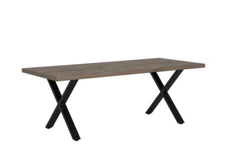 Tafel Solomon 210x100cm - HPL - Rustic oak