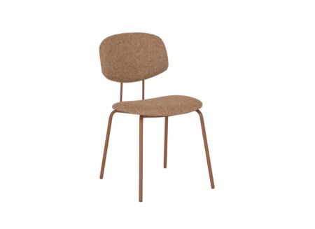 Stoel Bistro 47x57x79cm - polyestervezel - oranje