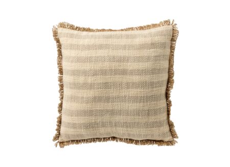 Kussen Carlos 45x45cm - stof - naturel
