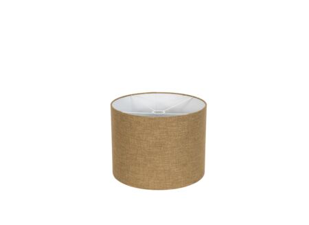 Abat-jour Ø25cm - tissu - caramel