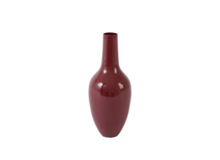 Vaas Javier H19cm - metaal - burgundy