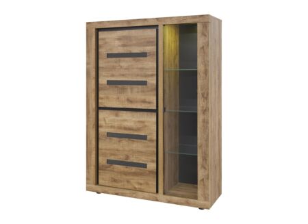 Vitrinekast Scott 132cm - decor - tropix