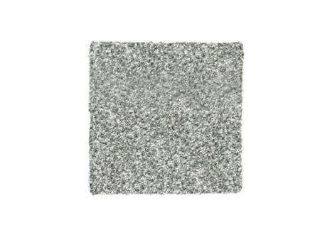 Tapijt Twister 160x160cm - polypropyleen - wit & zilver