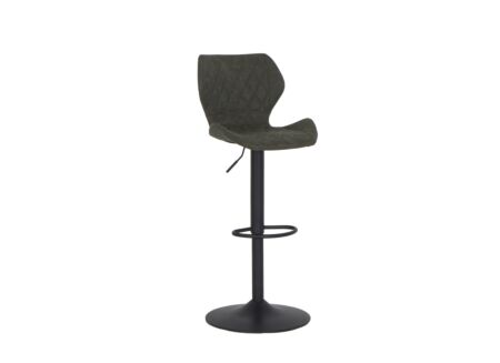 Barstoel Toro ZH58-80cm - lederlook - groen