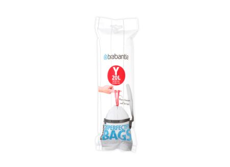 Afvalzak Brabantia 20L Maat Y 20 stuks