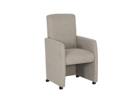 Stoel Aragon 60x70x100cm - stof - greige
