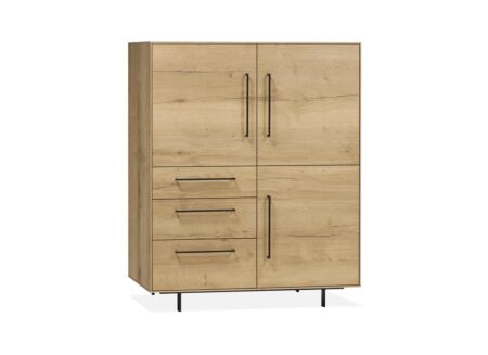 Wandmeubel Borgia 120cm - lamulux - naturel