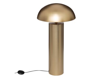 Staande lamp Champi H97cm E27 - staal - goud