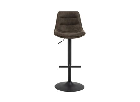 Barstoel ZH65-86cm - stof - antraciet