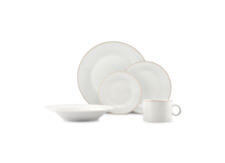 Serviesset Prim 20-delig - porselein - wit