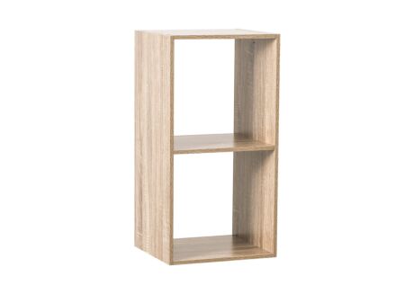 Wandrek 2 vakken 34,5x32x67,5cm naturel