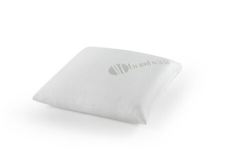 Hoofdkussen Latex Bamboo Firm 60x60cm - bamboestof - wit