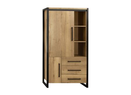 Wandmeubel Zepri 109cm - lamulux - naturel