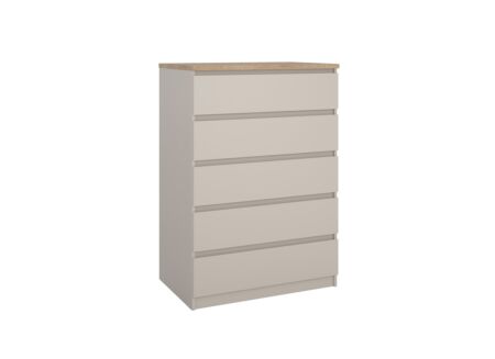 Commode Naia 77x50x112cm - decor - cashmere/jackson hickory