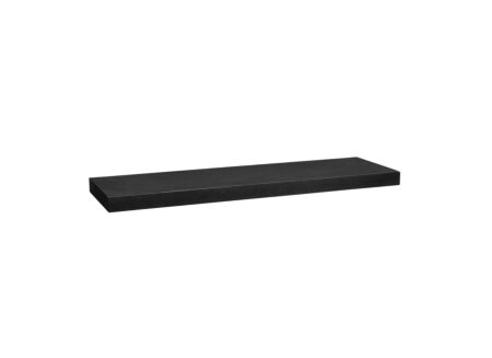 Wandplank 80x23,5x3,8cm  zwart