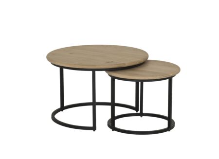 Salontafel Bluesette Ø70/Ø50cm -