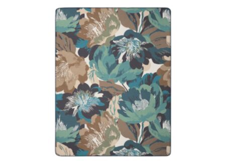 Plaid Winter Flora 150x200cm - katoen & polyacryl - multicolor