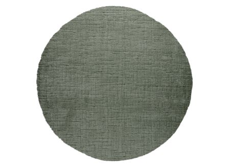 Rond tapijt Madagaskar &Oslash;200cm - polyestervezel - groen