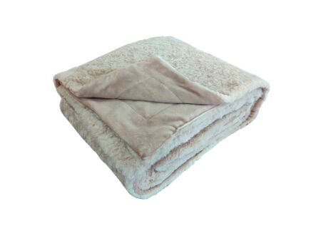 Plaid Florida 150x200cm - microvezel - taupe