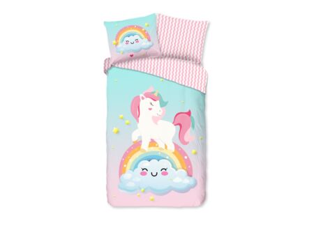 Dekbedovertrek Sweety 140x220cm - katoen - multicolor