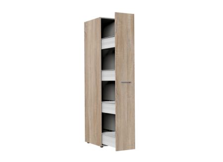 Apotheekkast Mrk
 30x54x185cm - decor - eik