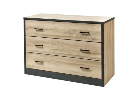 Commode 110x77x48cm - decor - Franse eik