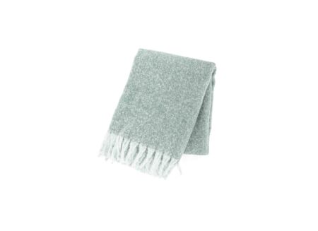 Plaid Flock 130x170cm microflanel sage green