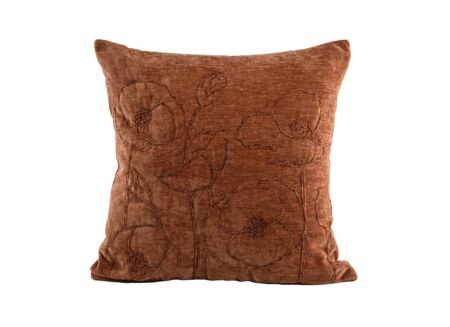 Kussen Julot 45x45cm - stof - cognac