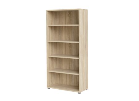 Boekenrek Prima 89x40x186cm - decor - eik