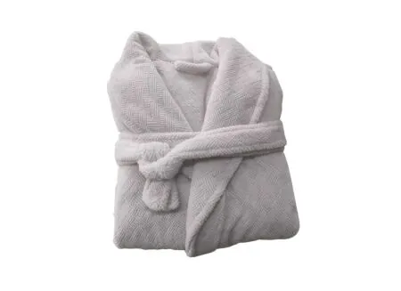 Plus Important - Peignoir Antwerpen M/L microfibre vieux rose