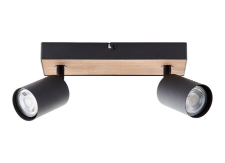Ledspot Jello Wood met 2 spots 4,5W GU10