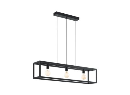 Hanglamp Elswick 150x110cm 3x60W E27