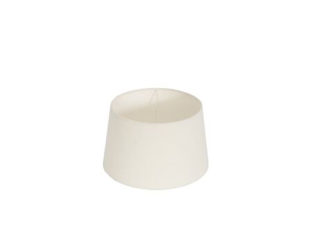 Lampenkap Ø20cm - stof - ivoor